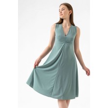 Laranor V Yaka Elbise