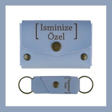 Miawiki Gök Mavi, Kişiselleştirilebilir Cüzdan ve Anahtarlık Seti, Efsanevi Hediye Takımı, Mükemmel Hatıra