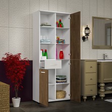 Modilayn 3 Kapılı Tek Çekmeceli Çok Amaçlı Dolap