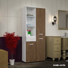 Modilayn 3 Kapılı Tek Çekmeceli Çok Amaçlı Dolap