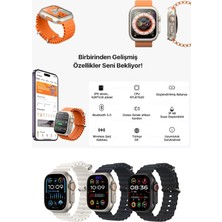 Ayers 4 Kordonlu Spor ve Sağlık Sensörlü Yeni Nesil Watch 8 Ultra Ios Android Bluetooth T20 Akıllı Saat