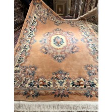 El Dokuma Kabartmalı Çin Halısıdır  Ebatı 350X250