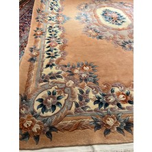 El Dokuma Kabartmalı Çin Halısıdır  Ebatı 350X250