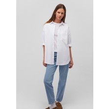 Mavi Beyaz Gömlek 1210616-620