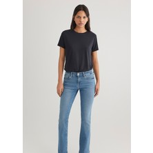 Mavi Lux Touch TENCEL TM Siyah Modal Tişört 1612693-900