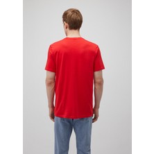 Mavi Mavi Jeans Baskılı Kırmızı Tişört 066841-33099