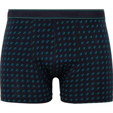 Mavi Baskılı Lacivert Boxer 0911051-30717