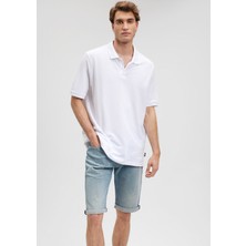 Beyaz Polo Tişört 0611859-620