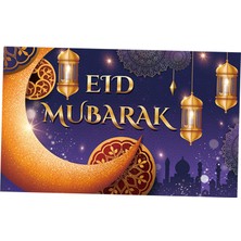 Remiel Mubarak Dekorasyon Eid Mü Banner Backyard Iç Dış (Yurt Dışından)