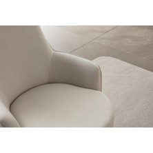 Rebul Keten Berjer Krem Tekli Koltuk