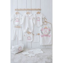 Tuğba Kuğu Organik 11'li Hastane Çıkışı - Pink Royal Series - A Harfi