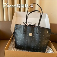 Home Tote Kadın Çantası/büyük Kapasiteli Alışveriş Çantası Sonbahar ve Kış Işe Gidip Gelme Için Uygun Tek Omuz Koltuk Altı Çantası/baskılı Anne-Çocuk Çantası (Yurt Dışından)