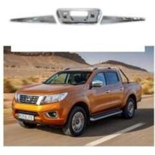 Nissan Navara Uyumlu 2016 Sonrası Bagaj Kapağı Kaplama Abs (Plastik) Krom