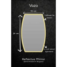 Usart Balance 60 cm Banyo Dolabı + Reflectus Vazo Günışığı LED Ayna 80 x 50 cm