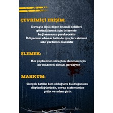 Çözülmemiş Davalar Dedektif Oyunu Kanlı Para Cinayet Çözme Oyunu Dedektiflik Kutu Oyunu Katil Kim Dava Çözme Oyunu