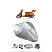 Breen Mondial Virago 50 Gri Motosiklet Brandası Arka Çanta Uyumsuz