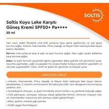 Soltis Koyu Leke Karşıtı Ve Yüksek Korumalı Güneş Kremi Spf 50+ Pa++++ , 50 ml