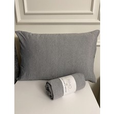 Rimo Home Tek kişilik lastikli çarşaf takımı 100x200+ 1 adet yastık kılıfı 50x70  cm