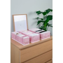 Rek Home 3'lü set dolap çekmece ıçi akordiyon tipi katlanır çamaşır düzenleyici organizer