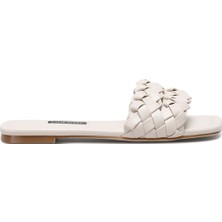 Nine West Orago 2fx Bej Kadın Düz Terlik