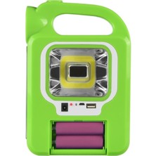 Powermaster HB-6399B Solar Çalışma Lambası (2 Parça Ampulü Unutma)