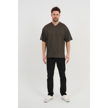 Alexander Gardi V Yaka Oversize T-Shirt (E24-742A)