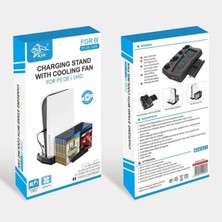 Ps5 Standart Kasa Cdli ve Dijital Sürüm Uyumlu Fanlı Oyun Standı