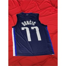 Bergibo Doncıc Dallas Yetişkin Basketbol Forması Terletmeyen Nefes Alan