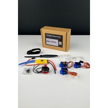 Craycle RC Model Uçak, Crow Racer 750mm Yarış Uçağı (Kumanda ve Pil Hariç)