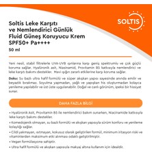 Nemlendirici Günlük Fluid Güneş Koruyucu Krem SPF50+ Pa++++, 50 ml