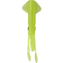 Ryuji Calamari 20CM 10,5gr Yedek Silikon Yem Renk : Green Uv