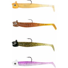 Ryuji Mebaru Micro Shad 6,5cm 3,8gr Silikon Yem Renk : Natural Mix