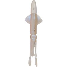 Ryuji Calamari 20CM 150GR Kalamar Silikon Yem Renk : Pearl White Uv