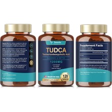 Totaria Tudca Bile Salts 1200MG  120 Capsules, 60 Servis  Ultra Strength Pure Tudca Liver , Liver And Gallbladder Cleanse.made In Usa