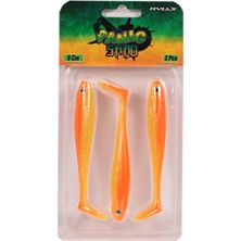 Ryuji Panic Shad 9cm 5.5gr Silikon Yem Renk : Orange Yellow Uv