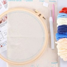 Elka Kasnaklı Goblen Punch (Panç) Işleme Seti 20 cm Tilki Deseni