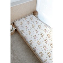 Tuğba Kuğu Baskılı Düz Çarşaf - Iconic Serisi - Fresh Lemon