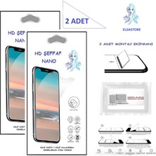 Elsa Store Oppo Reno 11  Nano Ekran Koruyucu 2 Adet Ultra Ince Esnek Hd Şeffaf