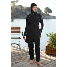 REMSA Paraşüt Tam Kapalı Tesettür Mayo 25960 Siyah