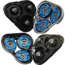 Ruosui Yedek Tıraş Makinesi Kafası Philips S5000 S5370 S5571 S5420 S5140 S5078 S5077 S5050 S5082 Elektrikli Tıraş Bıçağı-Siyah (Yurt Dışından)