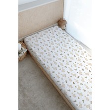 Tuğba Kuğu Baskılı Düz Çarşaf - Iconic Serisi - Vintage Goose