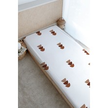 Tuğba Kuğu Baskılı Düz Çarşaf - Iconic Serisi - Vintage Moon