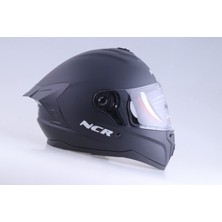 Ncr Kask Kapalı Ece Sertifikalı- Mat Siyah