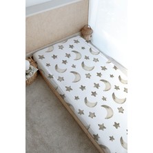 Tuğba Kuğu Baskılı Düz Çarşaf - Little Lion Series