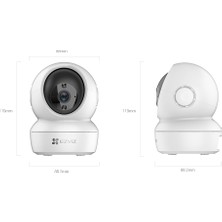 Ezviz CS-H6C 2mp 360° Pt Hareketli Kamera