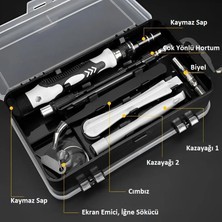 UmoTech Profesyonel 115 Parça Tornavida Tamir Seti, Bilgisayar, Telefon , Tablet ve Saat Tamir Kiti
