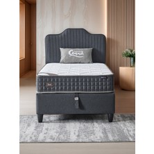 Cennet Yatak Menekşe3'lü set (yatak + baza+ başlık)