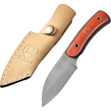 Kam Knife - B10 - 4116K Çelik - Turuncu G Micarta Kabza - Sabit Bıçak
