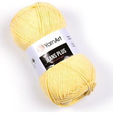 Yarnart Jeans Plus - Sarı - 88 - 5 Adet