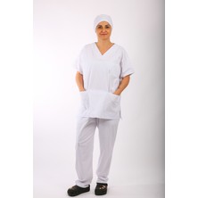 Product Atelier Medikal Likralı Doktor Hemşire Üniforma Takımı Scrubs Üniforma Cerrahi Hastane Hemşire Takım